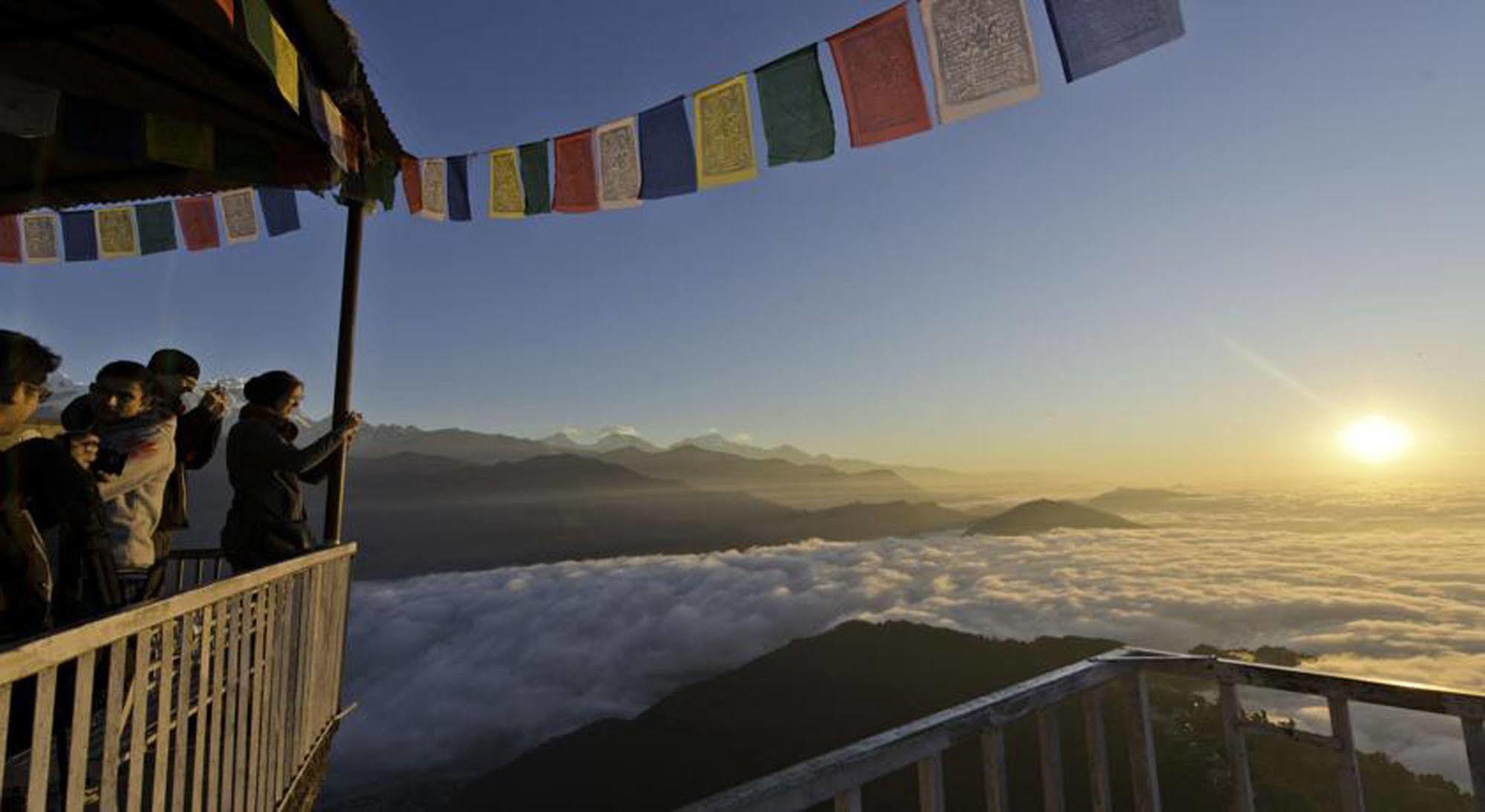 Sarangkot Sherpa Resort P Ltd Pokhara Kültér fotó